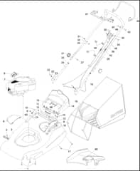 Hayter Harrier 56 Autodrive - 560J (402000000 - 999999999) - Upper Mainframe