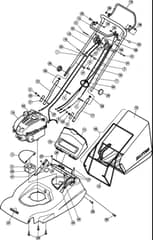 Hayter Harrier 56 Autodrive ES - 561F (561F280000001 - 561F290999999) - Upper Mainframe