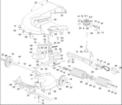 Hayter Harrier 56 Autodrive ES - 561H (561H315000001 - 561H315999999) - Lower Mainframe