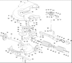 Hayter Harrier 56 Autodrive ES - 561H (561H316000001 - 561H316999999) - Lower Mainframe