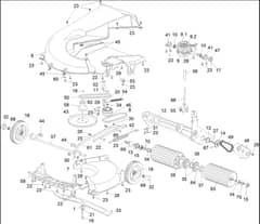 Hayter Harrier 56 Autodrive ES - 561J (316000101 - 316999999) - Lower Mainframe