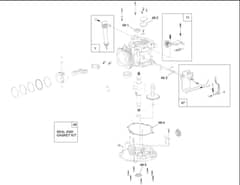 Hayter Harrier 56 Autodrive VS - 574A (404000000 - 404999999) - Dipstick - Brake - Governor Arm Assembly