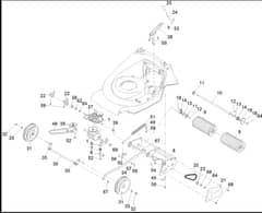 Hayter Harrier 56 Autodrive VS ES - 576A (404000000 - 404848636) - Traction - Suspension - - Hoc