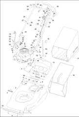 Hayter Harrier 56 Pro - 566H (566H316000101 - 566H316999999) - Upper Mainframe