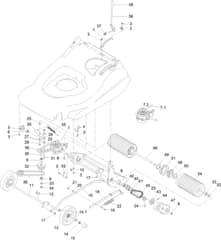 Hayter Harrier 56 Pro - 566J (400000000 - 401999999) - Traction Suspension Hoc