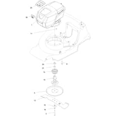 Hayter Harrier Harrier 41 - 377A (414167277 - 419999999) Engine and Blade