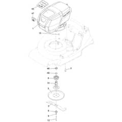 Hayter Harrier Harrier 48 - 477A (410380787 - 412785086) Engine and Blade