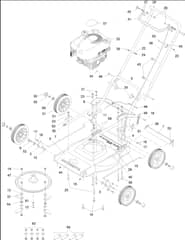 Hayter Hayterette - 005H (316000001 - 999999999) - Main Assembly