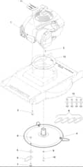 Hayter Hayterette - 005J (402268585 - 999999999) - Engine - Blade