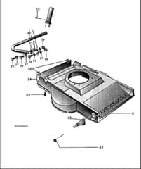Hayter Hayterette Professional - 284 (284-270860 - 284-999999) - Mainframe Assembly - Variants