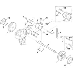 Viking HB445.0 R - Chassis - Parts Diagram