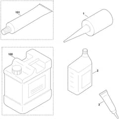 Viking HB445.0 R - Sealant, Lubricant - Parts Diagram