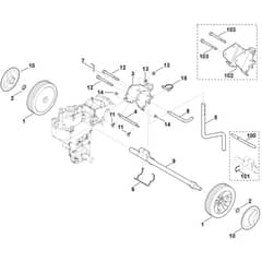Viking HB585.0 - Chassis - Parts Diagram