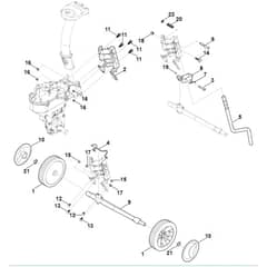 Viking HB685.1 - Chassis - Parts Diagram