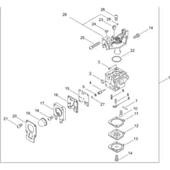 Echo HC-2020R Carburettor