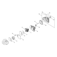 HCS-3810ES Air Cleaner, Carburettor