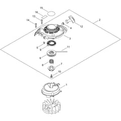 Echo HCS-3810ES Recoil Starter