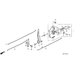 Honda HF1211K2-SE (2000001-2499999) -  Control Diagram