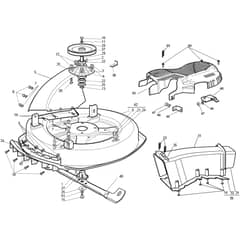 Honda HF1211K3-HE -  Cutting Plate (2) Diagram