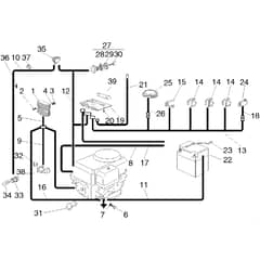 Honda HF2113-HE -  Electrical Parts Group 2 Diagram