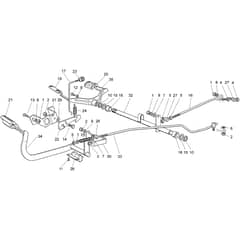 Honda HF2216K1-HE -  Drive and Brake Control Unit Diagram