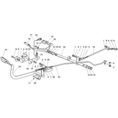 Honda HF2218K2-HL -  Drive and Brake Control Unit Diagram