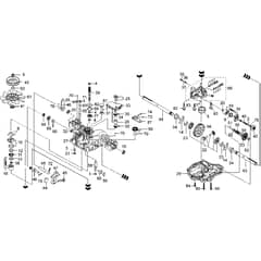 Honda HF2218K2-HL -  Transmission Group Diagram