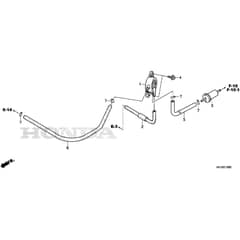 Honda HF2315K2-HME -  Fuel Pump Diagram