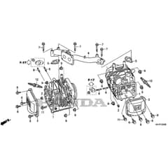 Honda HF2315K3-HME -  Cylinder Diagram