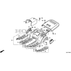 Honda HF2315K3-SBE -  Platform Diagram