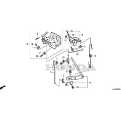 Honda HF2417K3-HTE -  Control Diagram