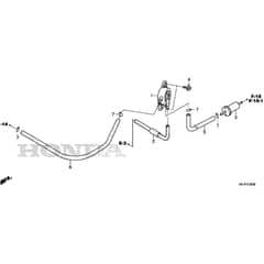 Honda HF2417K4-HBE -  Fuel Pump Diagram
