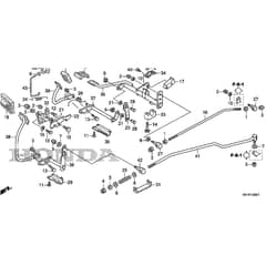Honda HF2417K4-HME -  Lever Diagram