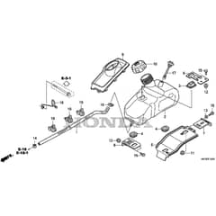 Honda HF2622-HTE -  Fuel Tank Diagram