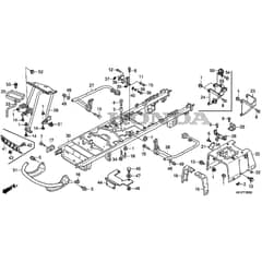 Honda HF2622K1-HME -  Frame Diagram