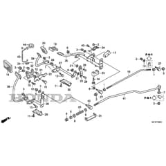 Honda HF2622K1-HME -  Lever Diagram