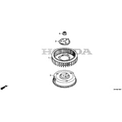 Honda HF2625-HMEH -  Flywheel Diagram