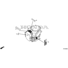 Honda HF2625-HTEH -  Label Diagram