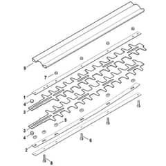 Viking HG100 - Cutter Bar 2 - Parts Diagram