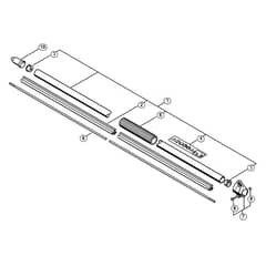 Genuine Stihl HL100 / M - Drive Tube Assembly HL 100
