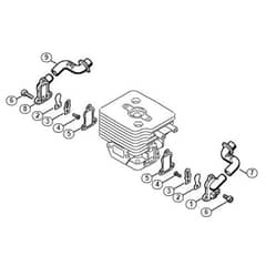 Genuine Stihl HL73 / G - Diaphragm control