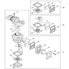 Stihl HL91 KC-E - Carburetor 4149-02 From Serial Number 516095589 - Parts Diagram
