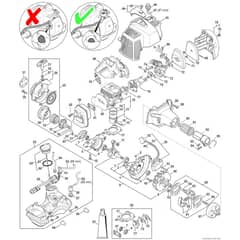 Stihl HL91 KC-E - Engine Up To Serial Number 514399784 - Parts Diagram