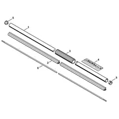 Stihl HL94 KC-E - Drive Tube Assembly Hl 94 K - Parts Diagram