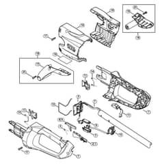 Genuine Stihl HLA85 / A - Handle Housing, Cover
