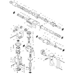 Makita HM1130 - Demolition Hammer - Power Tool Diagram