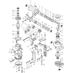 Makita HM1200B - Demolition Hammer - Power Tool Diagram