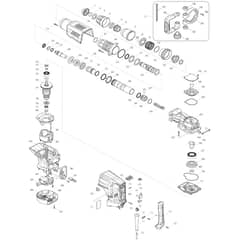Makita HM1203C - Demolition Hammer - Power Tool Diagram