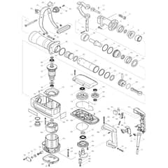 Makita HM1304B - Demolition Hammer - Power Tool Diagram