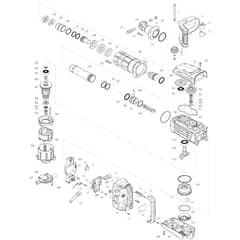 Makita HM1307C - Electric Breaker - Power Tool Diagram